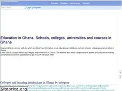Sites similar to coursesghana.com