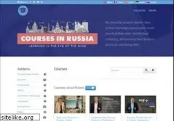 Sites similar to coursesinrussia.com
