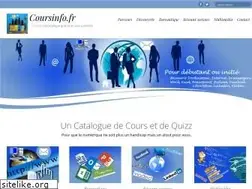 Sites similar to coursinfo.fr