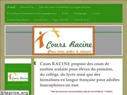 Sites similar to coursracine.fr