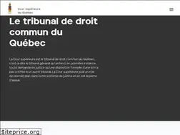 Sites similar to coursuperieureduquebec.ca
