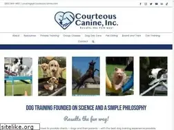 Sites similar to courteouscanine.com