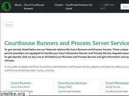 Sites similar to courthouserunners.com