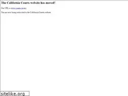 Sites similar to courtinfo.ca.gov