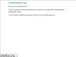Sites similar to courtinterpreter.net