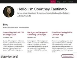 Sites similar to courtneyfantinato.com