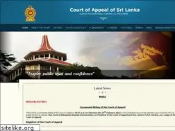 Sites similar to courtofappeal.lk