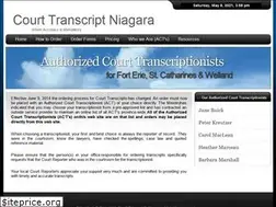 Sites similar to courttranscriptniagara.ca