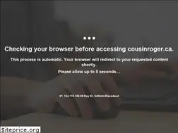 Sites similar to cousinroger.ca
