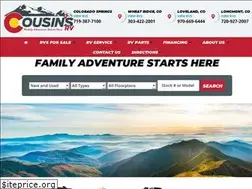 Sites similar to cousinsrv.com