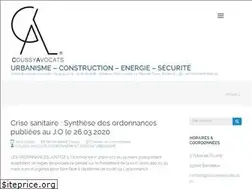 Sites similar to coussyavocats.com