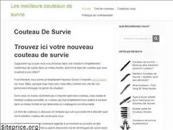 Sites similar to couteaudesurvie.info