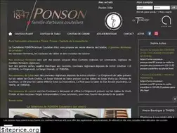 Sites similar to couteaux-ponson.com