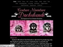 Sites similar to couturedachshunds.com