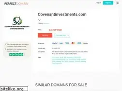 Sites similar to covenantinvestments.com