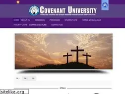 Sites similar to covenantuniversity.us