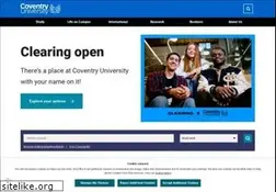Sites similar to coventry.ac.uk