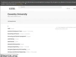 Sites similar to coventry.academia.edu