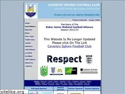 Sites similar to coventrysphinx.co.uk
