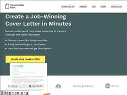 Sites similar to cover-letter-now.com