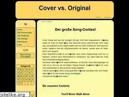 Sites similar to cover-vs-original.de