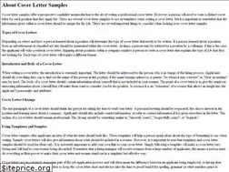 Sites similar to coverlettersamples.org