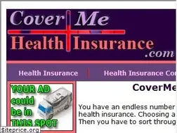 Sites similar to covermehealthinsurance.com