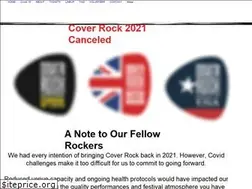 Sites similar to coverrockfestival.com