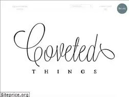 Sites similar to covetedthings.com