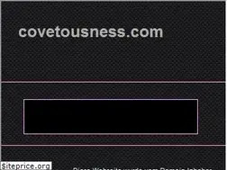 Sites similar to covetousness.com