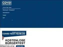 Sites similar to covid-test-team.com