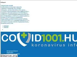 Sites similar to covid1001.hu