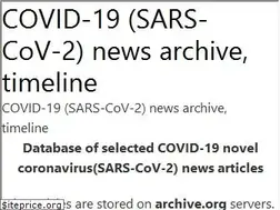 Sites similar to covid19-archive.com