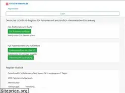 Sites similar to covid19-rheuma.de