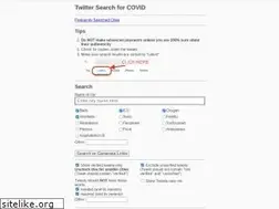 Sites similar to covid19-twitter.in