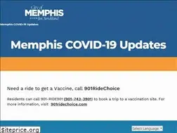 Sites similar to covid19.memphistn.gov
