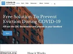 Sites similar to covid19evictionforms.com