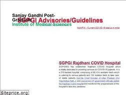 Sites similar to covid19sgpgi.com
