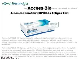 Sites similar to covid19testingkits.org