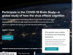 Sites similar to covidbrainstudy.com