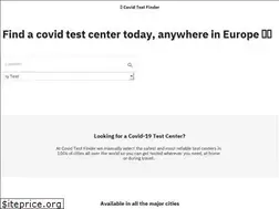 Sites similar to covidtestfinder.net