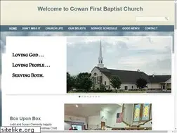 Sites similar to cowanfirstbaptist.org
