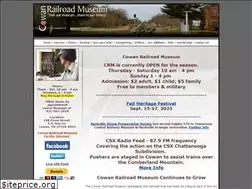 Sites similar to cowanrailroadmuseum.org