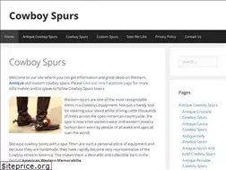 Sites similar to cowboy-spurs.com