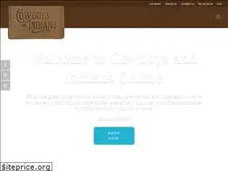 Sites similar to cowboysandindiansonline.com