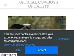 Sites similar to cowboysoffaith.com