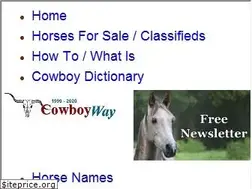 Sites similar to cowboyway.com