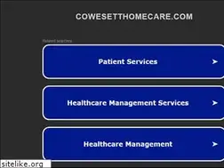 Sites similar to cowesetthomecare.com