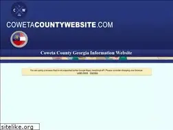 Sites similar to cowetacountywebsite.com