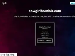 Sites similar to cowgirlboudoir.com